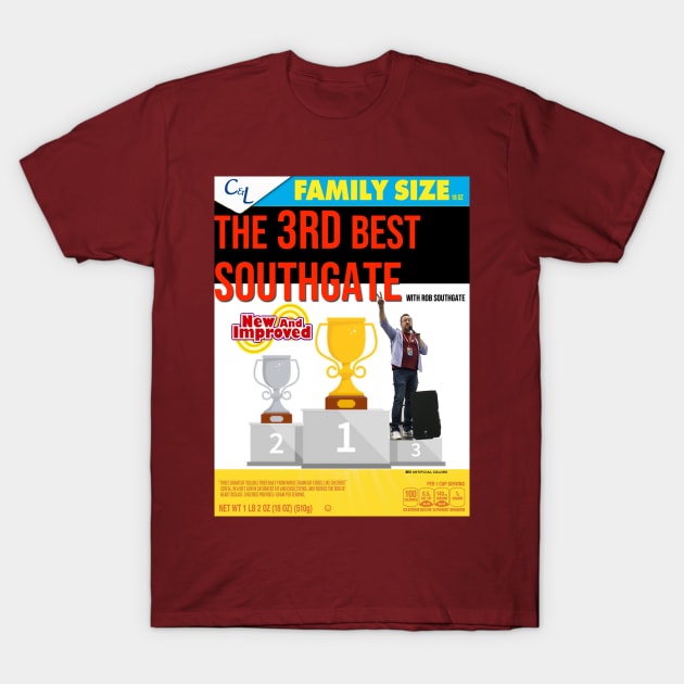 3rd Best Southgate Podcast - New and Improved! T-Shirt by SouthgateMediaGroup